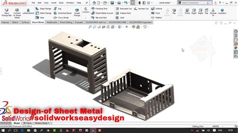 what is a sheet metal part in solid works|sheet metal in solidworks 2021.